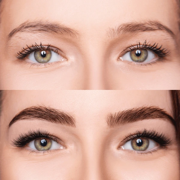 female-eyebrows-before-after-brows-600nw-2205963461