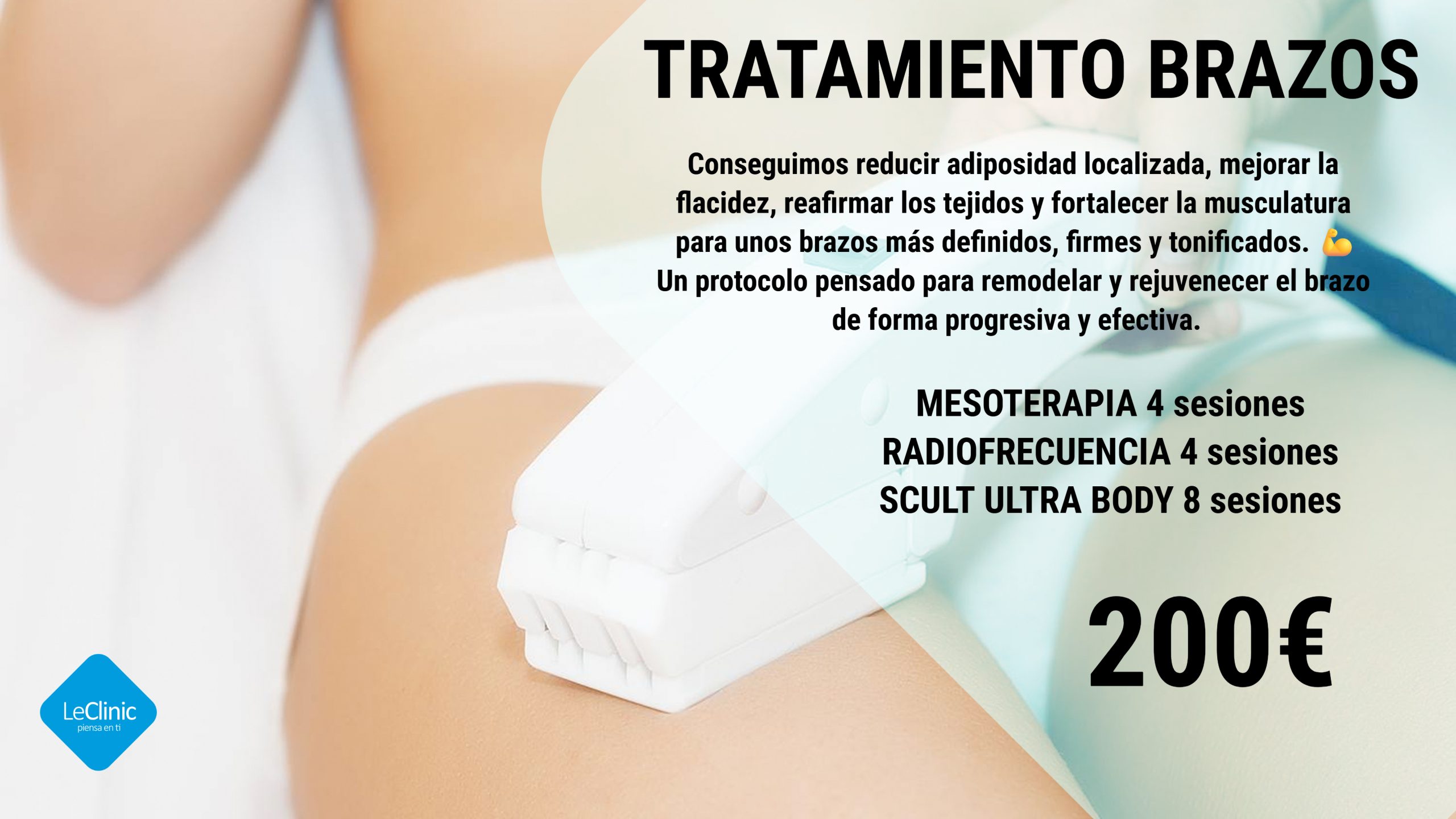 Oferta Mayo - Tratamiento brazos